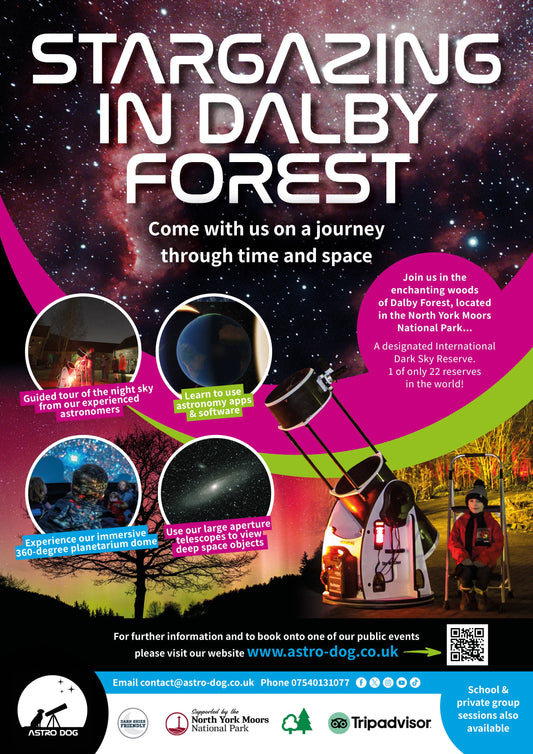 NEW PUBLIC STARGAZING EVENTS PROGRAMME!