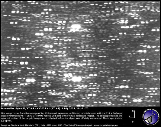 NEW INTERSTELLAR COMET DISCOVERY! COMET 3I/ATLAS! ☄️