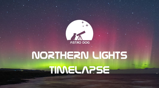 NORTHERN LIGHTS TIMELAPSE! 🙀😍💚