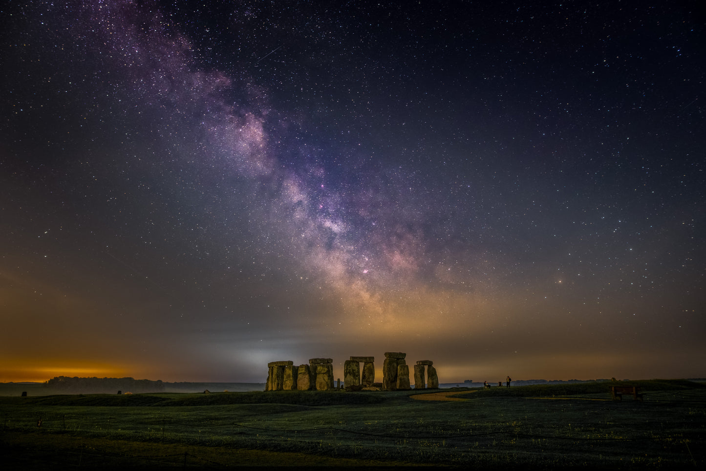 Stonehenge Spring Milky Way | Photography Print