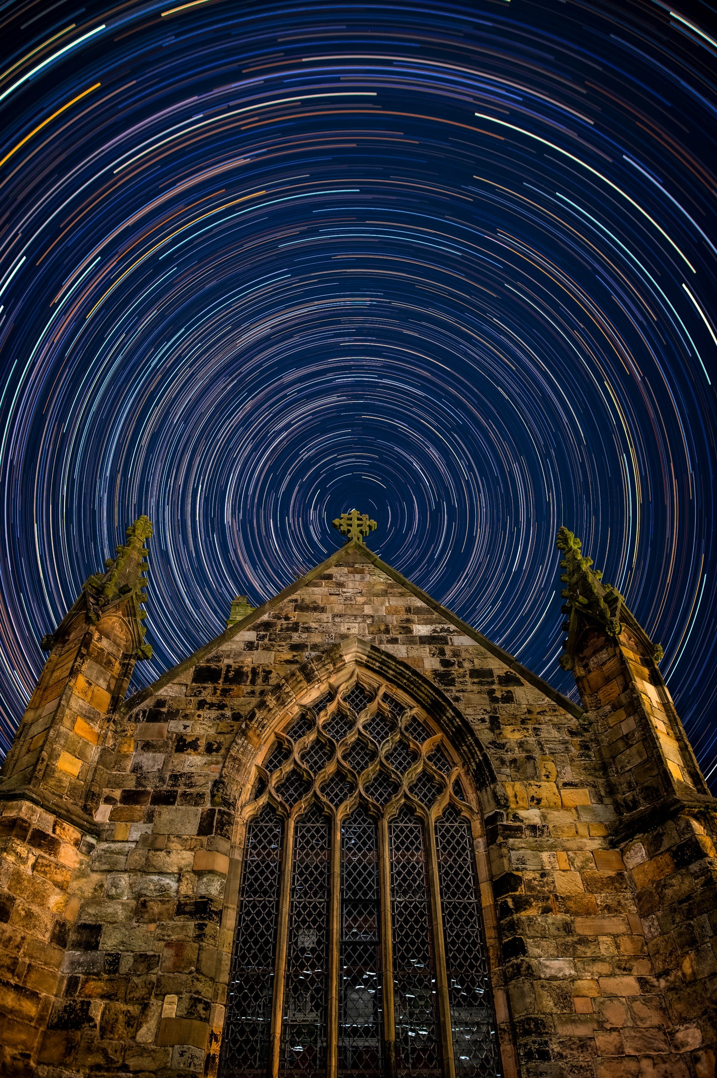 St Mary's Church Star Trails | Photography Print