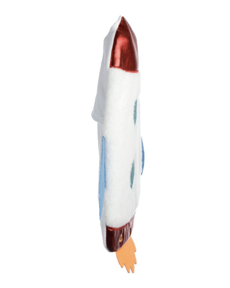 Space Rocket Hot Water Bottle side view