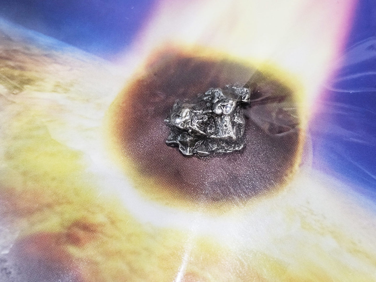 Campo Del Cielo Display Card | Iron Meteorite Specimen | Genuine Space Rock