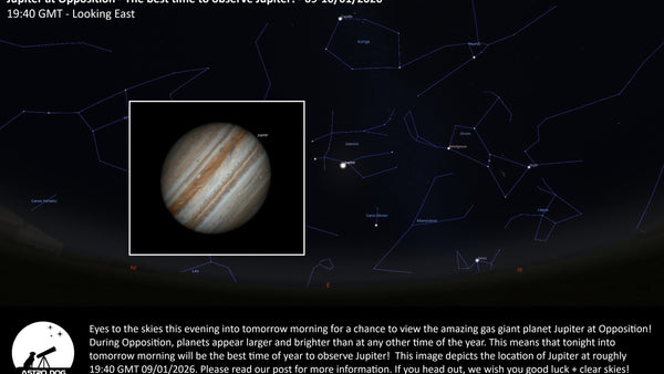 JUPITER REACHES OPPOSITION - 09-10/01/2026 💖✨️