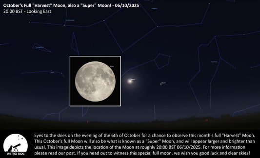OCTOBER’S FULL “HARVEST” MOON ! ALSO A “SUPER” MOON! - 06/10/25