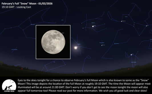 FEBRUARY’S FULL “SNOW” MOON! - 01/02/2026
