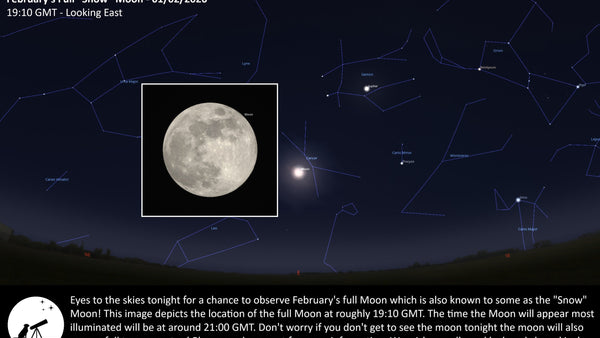 FEBRUARY’S FULL “SNOW” MOON! - 01/02/2026
