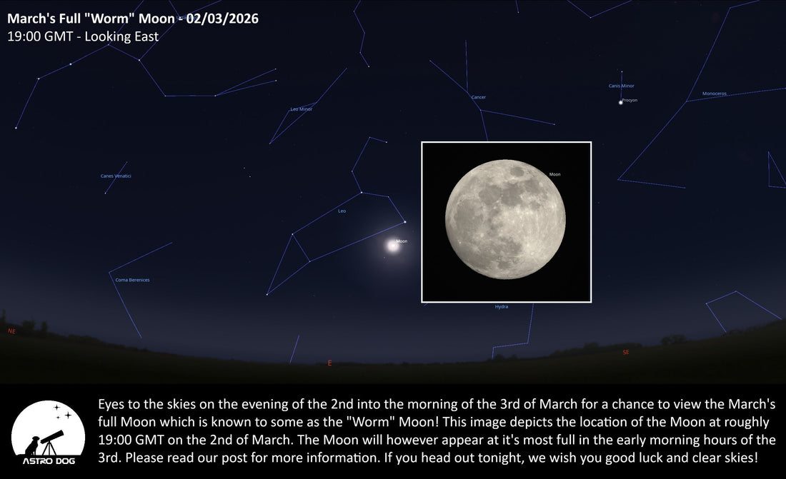 MARCH’S FULL “WORM” MOON - 02-03/03/2026