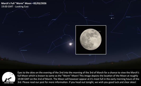 MARCH’S FULL “WORM” MOON - 02-03/03/2026