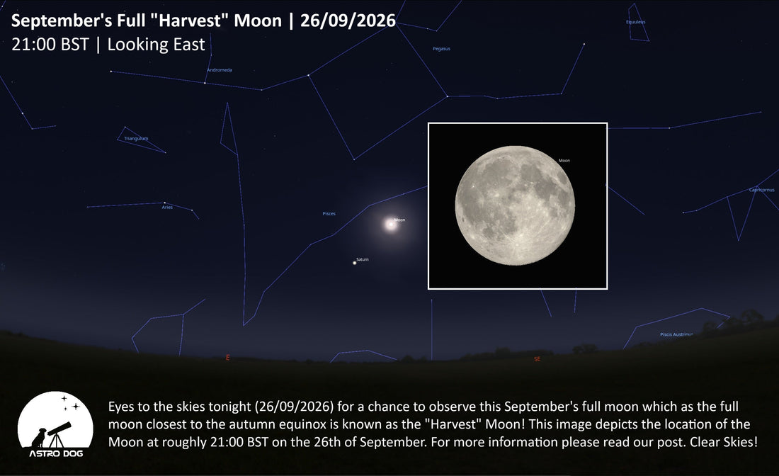 September 2026 Harvest Moon: When and Where to See It