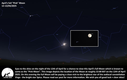 APRIL’S FULL “PINK” MOON! - 12-13/04/25