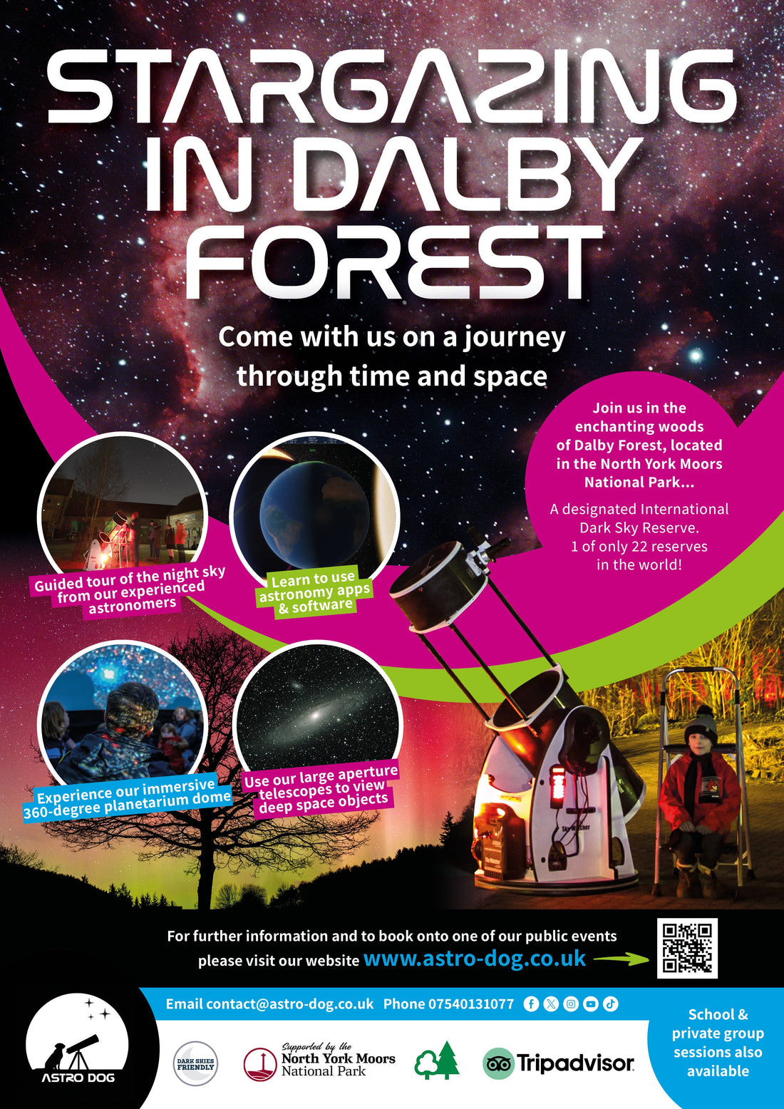 NEW PUBLIC STARGAZING EVENTS PROGRAMME!