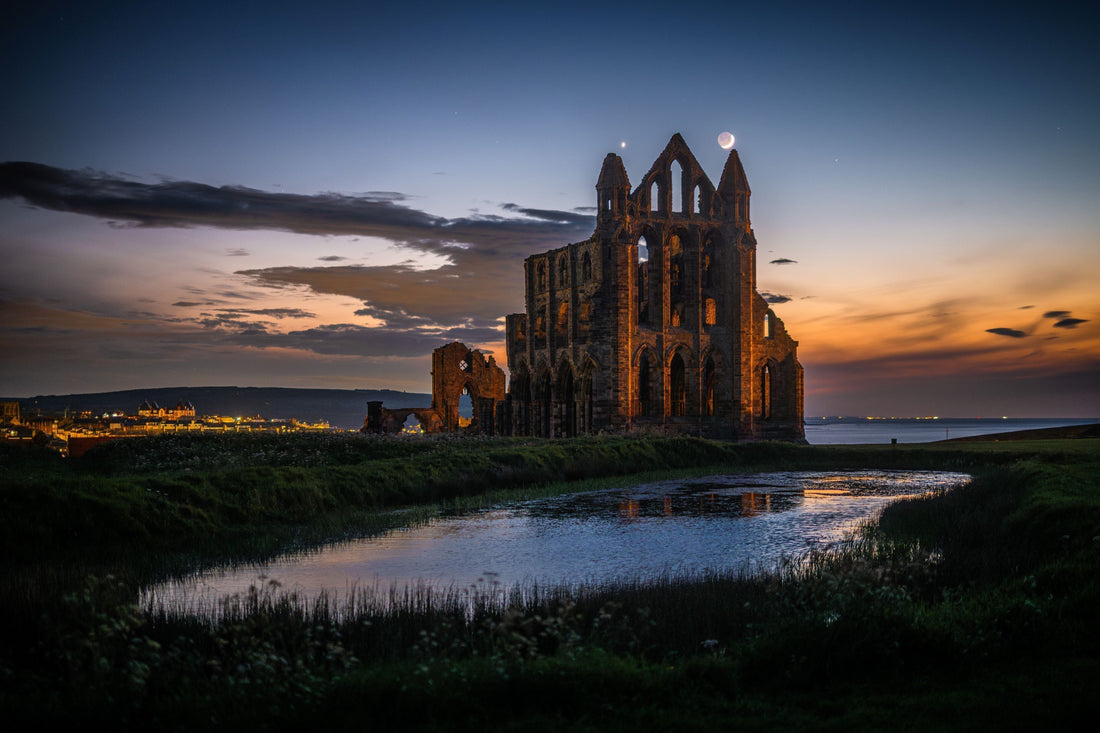 Moon & Venus Above Whitby Abbey | 18 May 2026