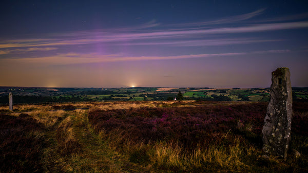 AURORA ABOVE THE NORTH YORK MOORS!
