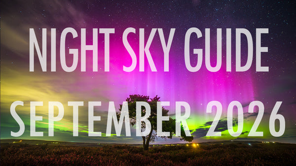 Thumbnail for the Astro Dog September 2026 Night Sky Guide video