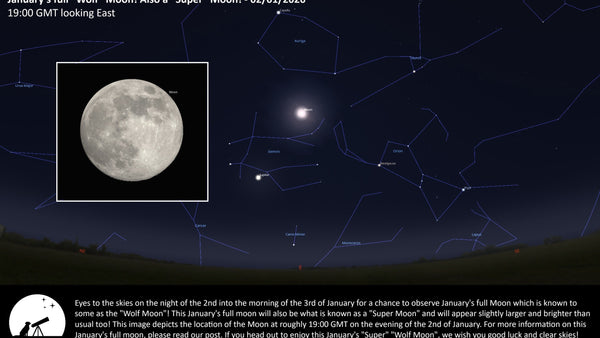 JANUARY'S "SUPER" "WOLF" MOON! - 02/01/2026