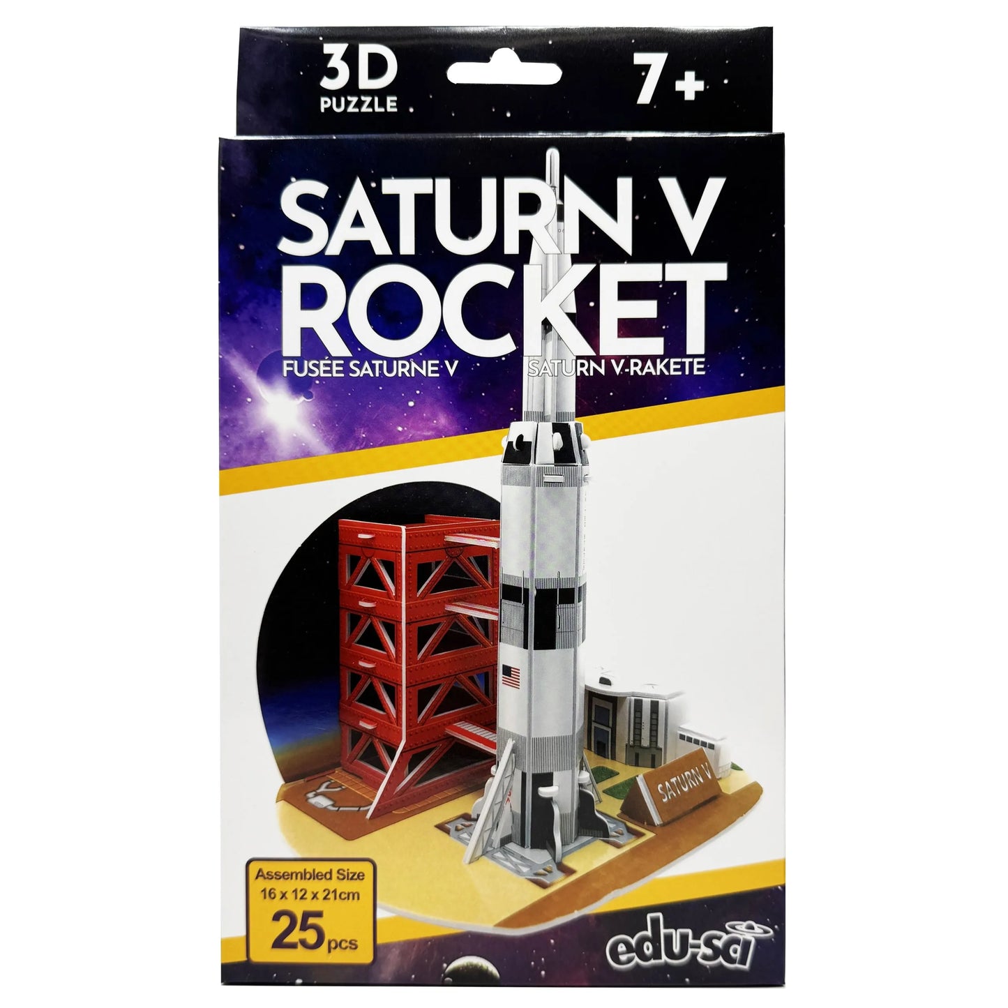Saturn V Rocket 3D Puzzle