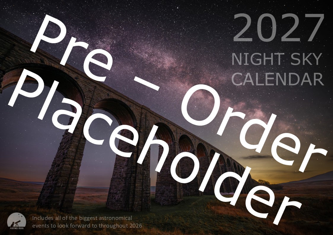 2027 Night Sky Wall Calendar | A4 Ring-Bound