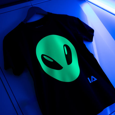 Glow in the Dark Interactive T-Shirt | Alien Design | 3–14 Years