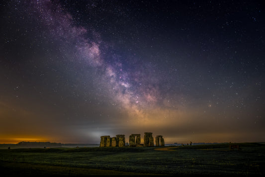Stonehenge Spring Milky Way | Photography Print
