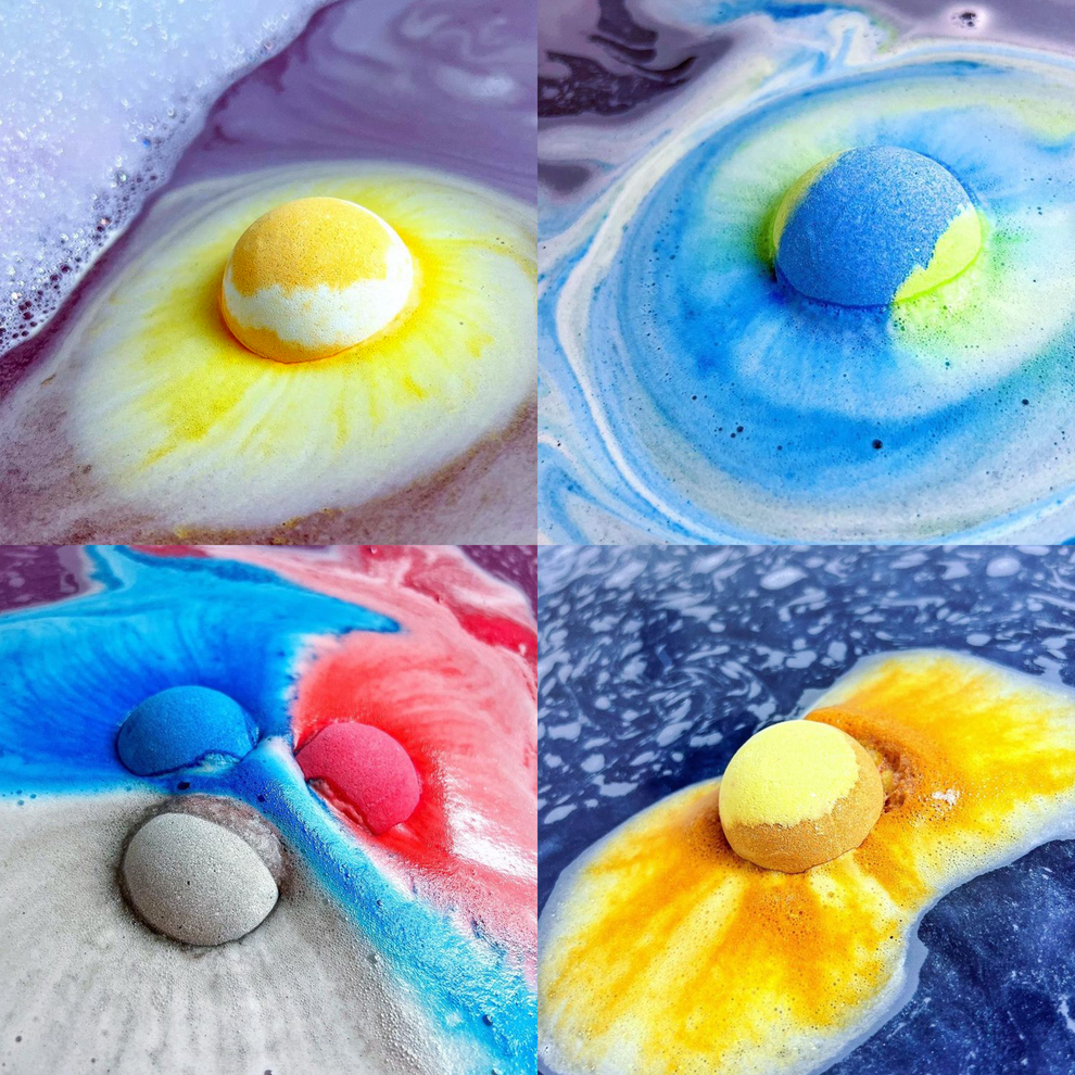 Solar System Planet Bath Bombs | Set of 8