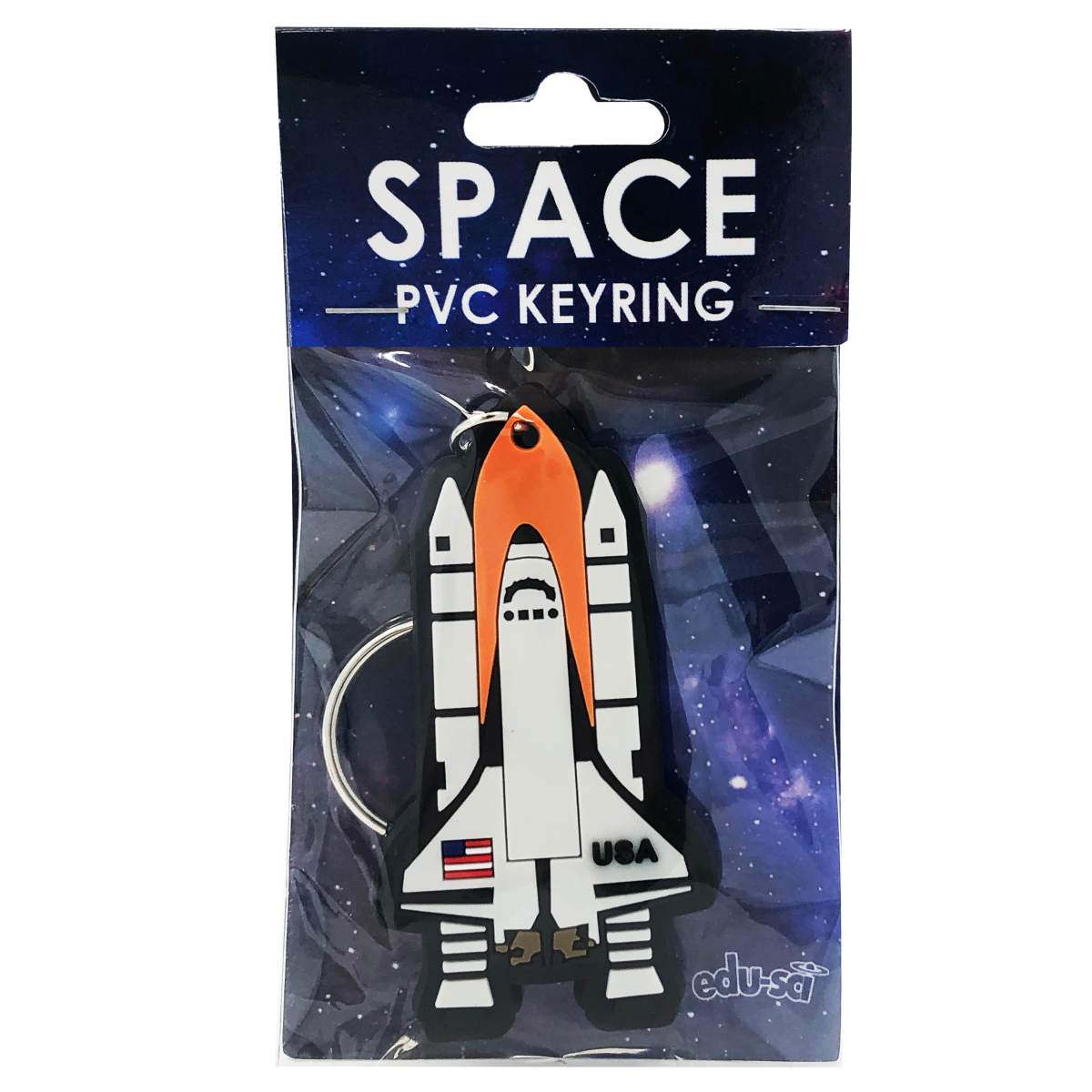 Space Shuttle PVC Keyring