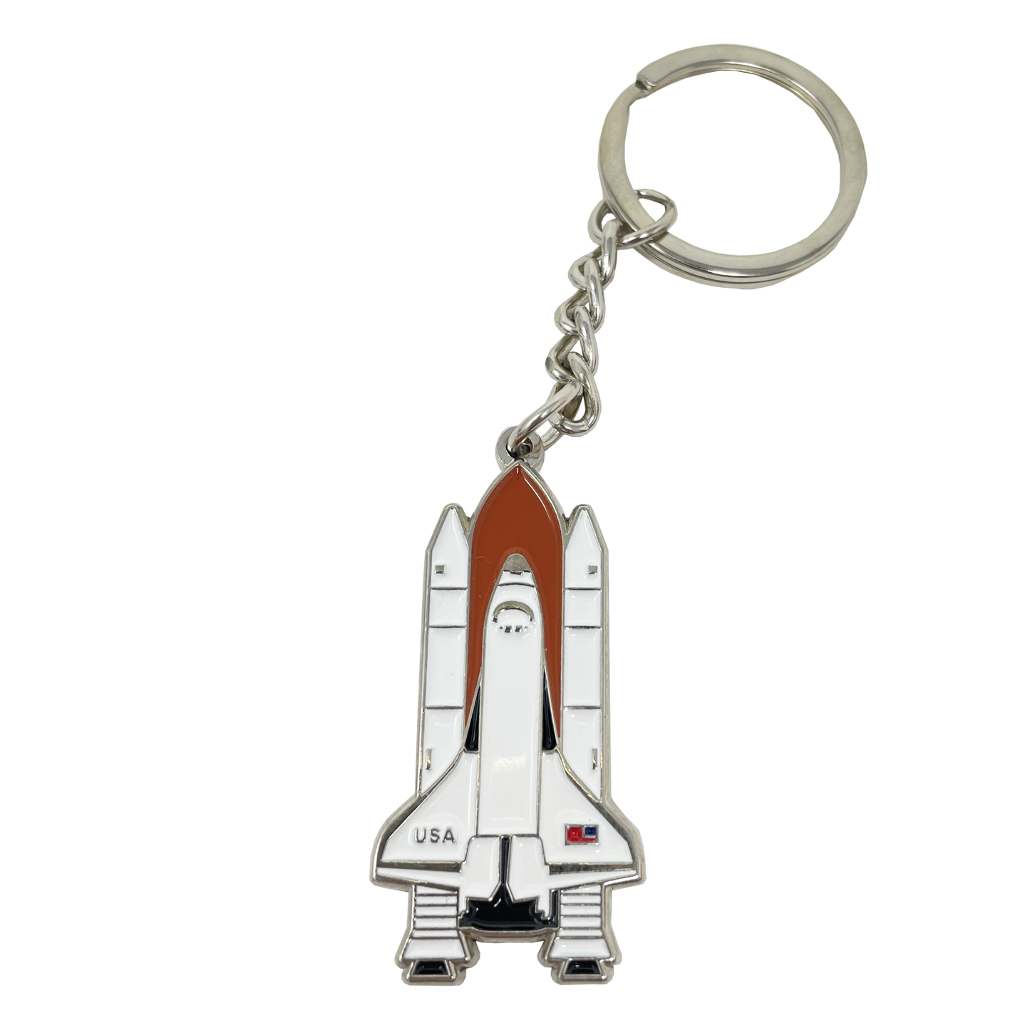 Space Shuttle Enamel Keyring