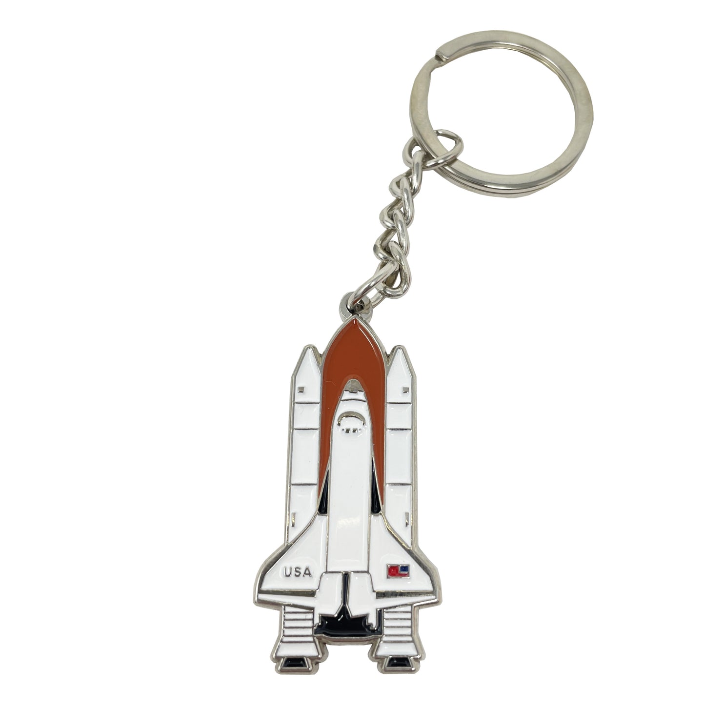 Space Shuttle Enamel Keyring