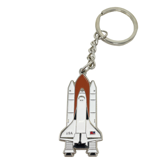 Space Shuttle Enamel Keyring