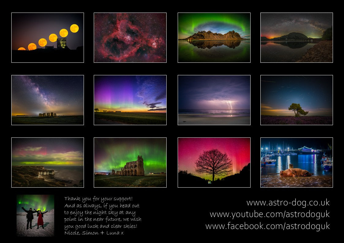 2026 Night Sky Calendar